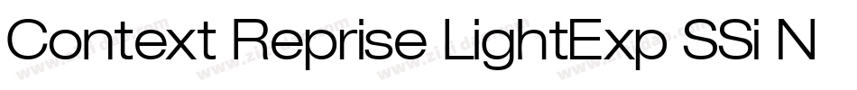 Context Reprise LightExp SSi Normal字体转换